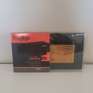 FrogEye HotBox S7+ Wireless Speaker - Black and Orange